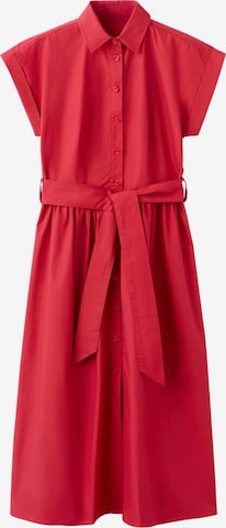 MANGO Blusenkleid 'Pupi-h' in Rot: Vorderseite