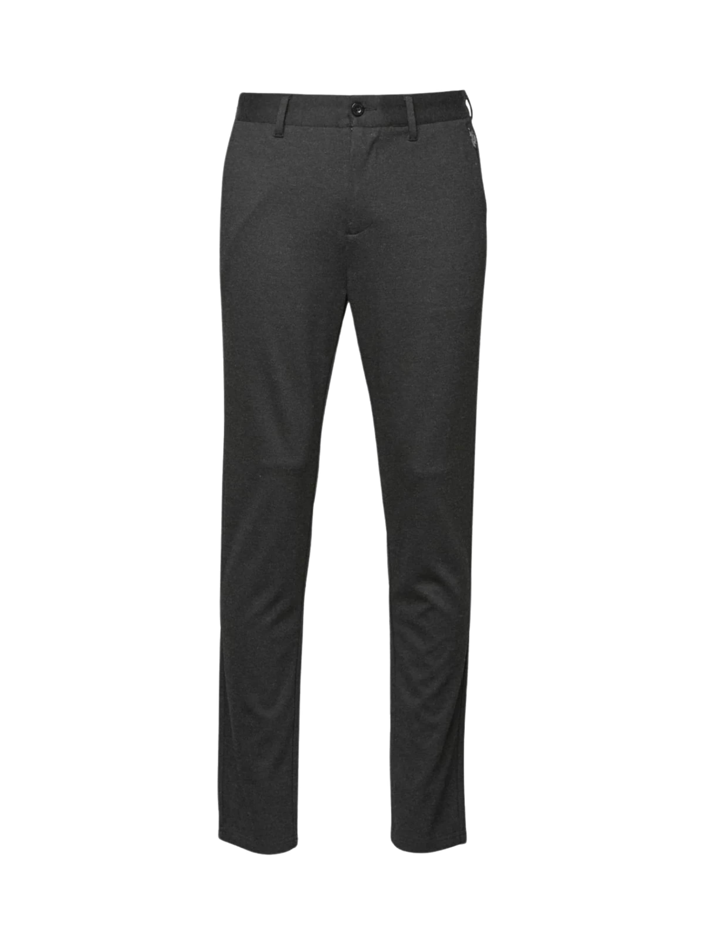 U.S. POLO ASSN. Regular Trousers 'UMMilo' in Grey: front