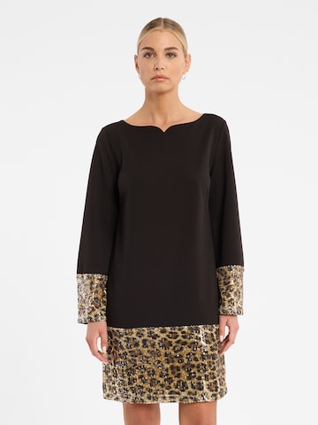 Ana Alcazar Jurk in Zwart: voorkant