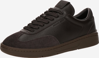 Michael Kors Baskets basses 'WILTON' en chocolat, Vue avec produit