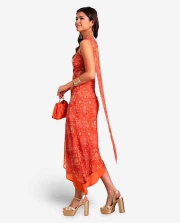 THE-ARE - Vestido em laranja
