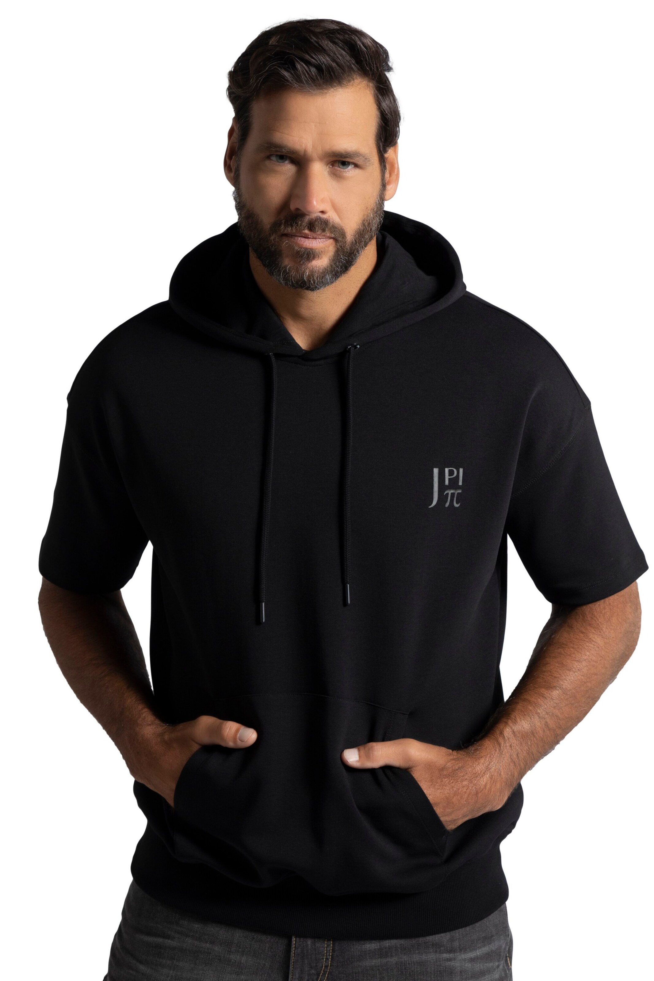 JAY-PI Sweatshirt in Zwart: voorkant