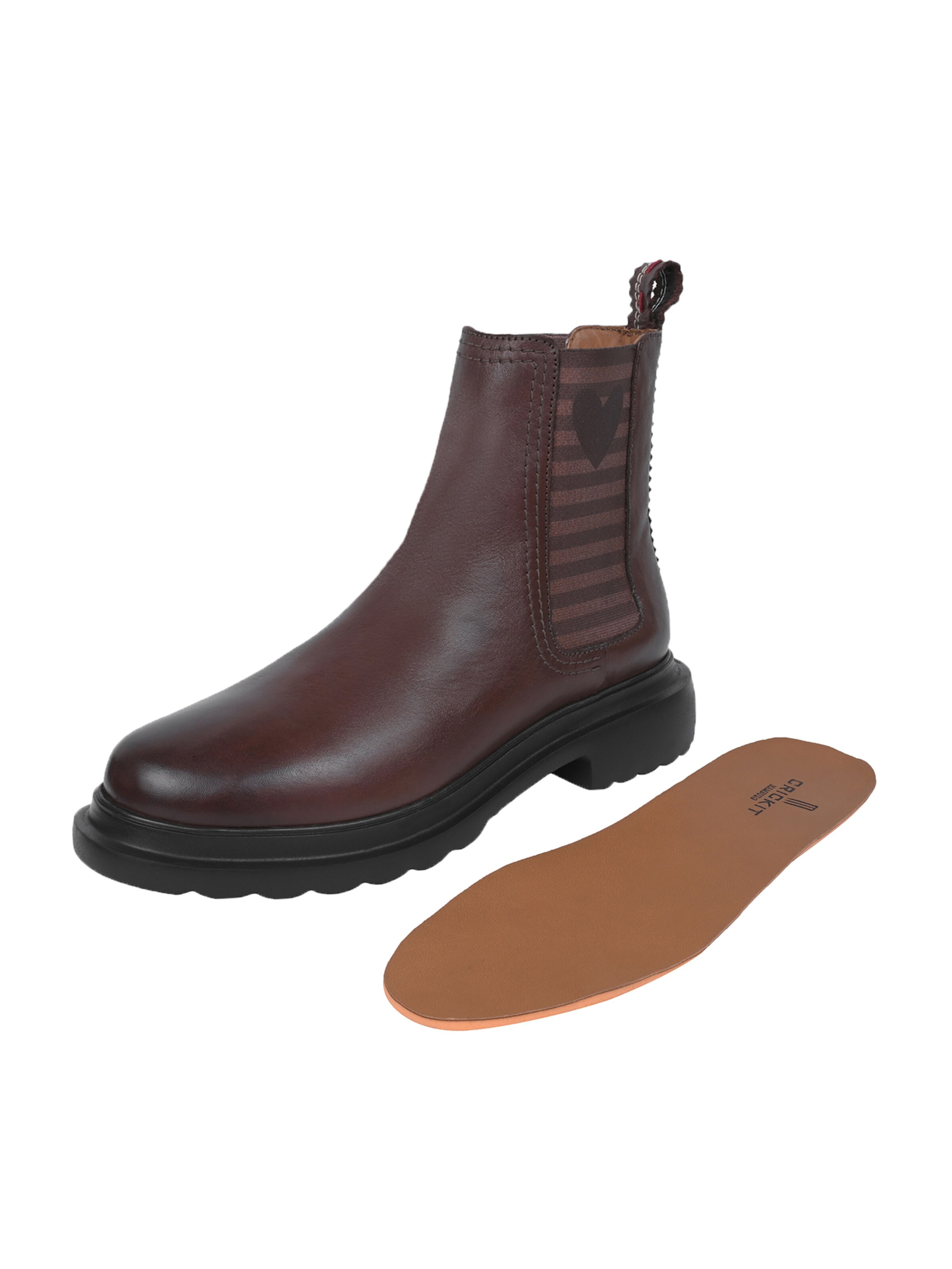 Chelsea Boots 'PANDORRA' Crickit en marron
