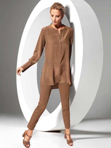 MADELEINE Slim fit Pants in Brown