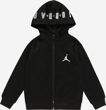 Jordan Sweat jacket in Black: front