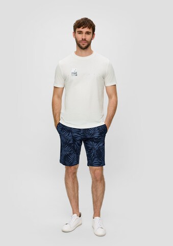 T-Shirt s.Oliver en blanc