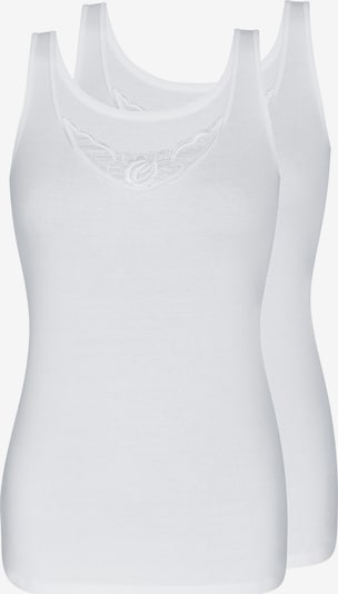 sassa Onderhemd 'FINE RIB' in de kleur Wit, Productweergave