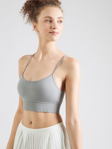 Reebok Bustier Biustonosz sportowy 'LUX' w kolorze szary: przód
