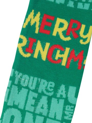 The Grinch Socken 'Merry Grinchmas'‌‌‌‌‌‌ in Grün