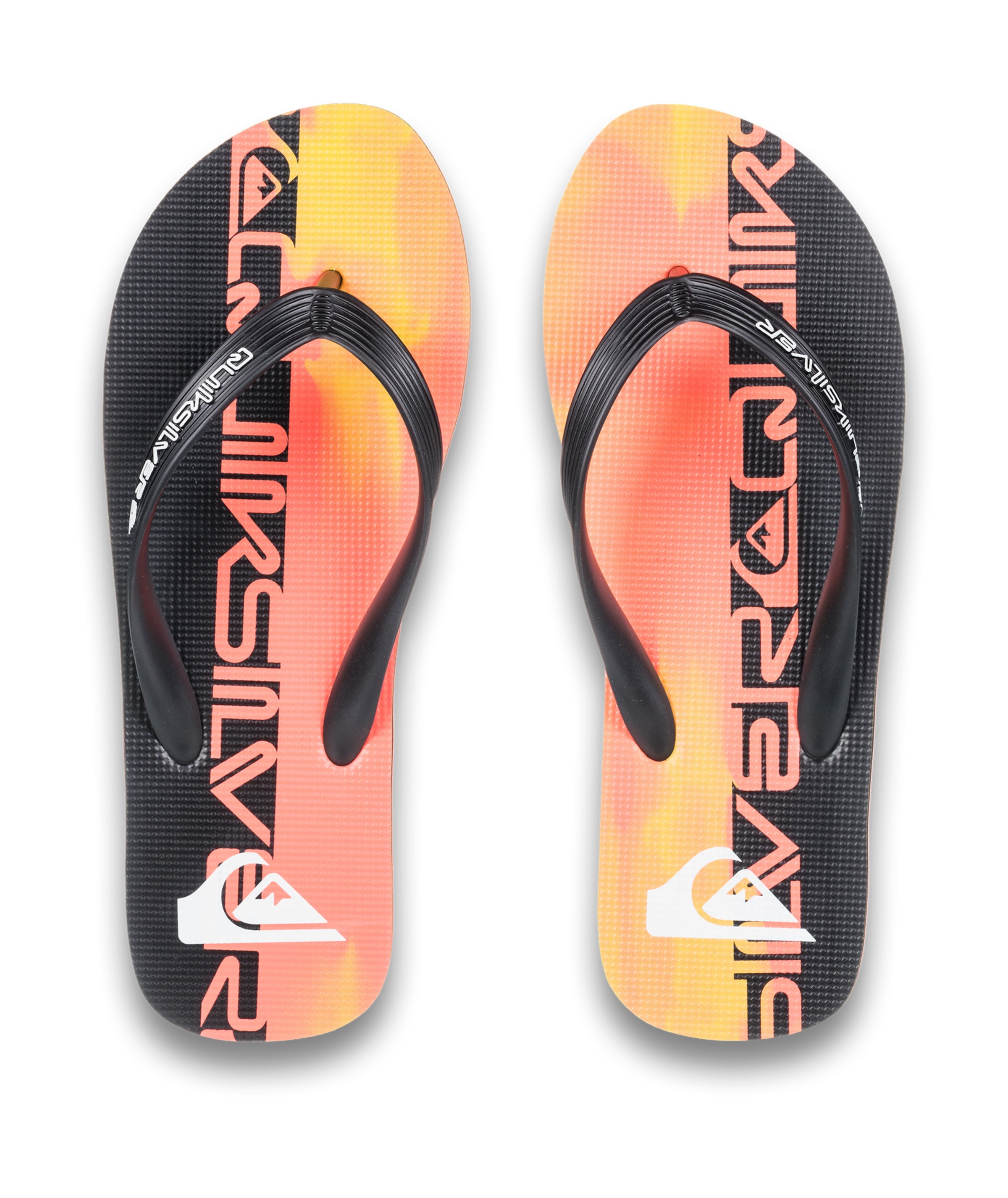 QUIKSILVER T-Bar Sandals 'Molokai Art 25' in Black