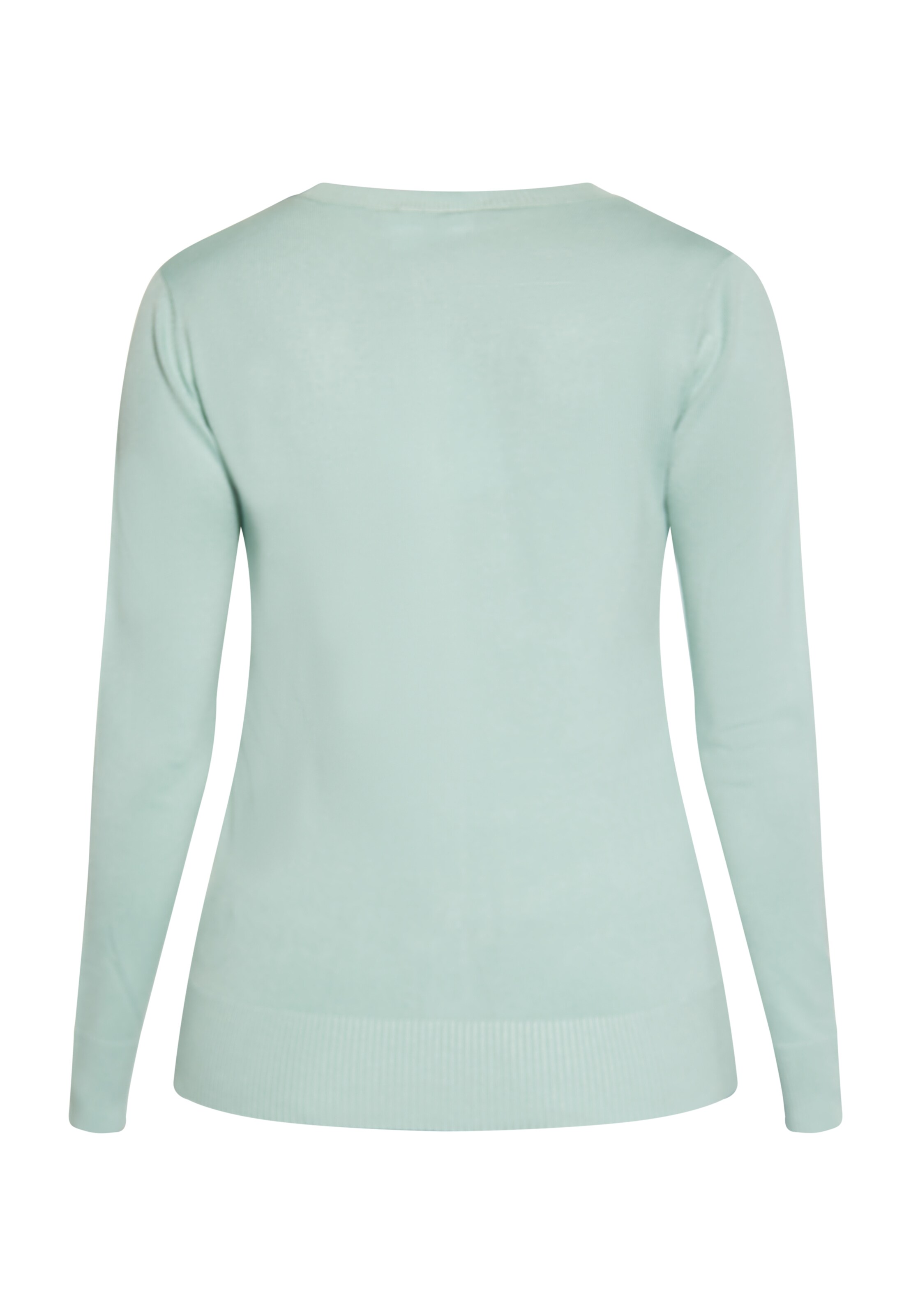 usha BLUE LABEL Плетена жилетка в зелено