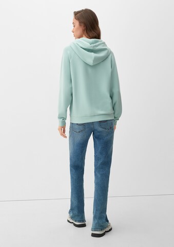 QS Sweatshirt in Grün