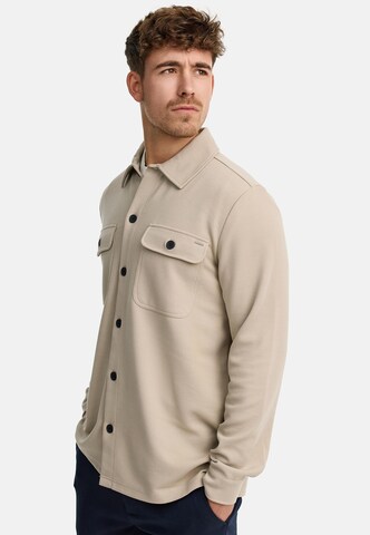 Fit confort Chemise 'Nello' INDICODE JEANS en beige