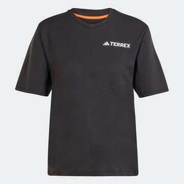 ADIDAS TERREX Performance Shirt in Black: front