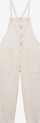 MANGO Jean Overalls in Yellow: front