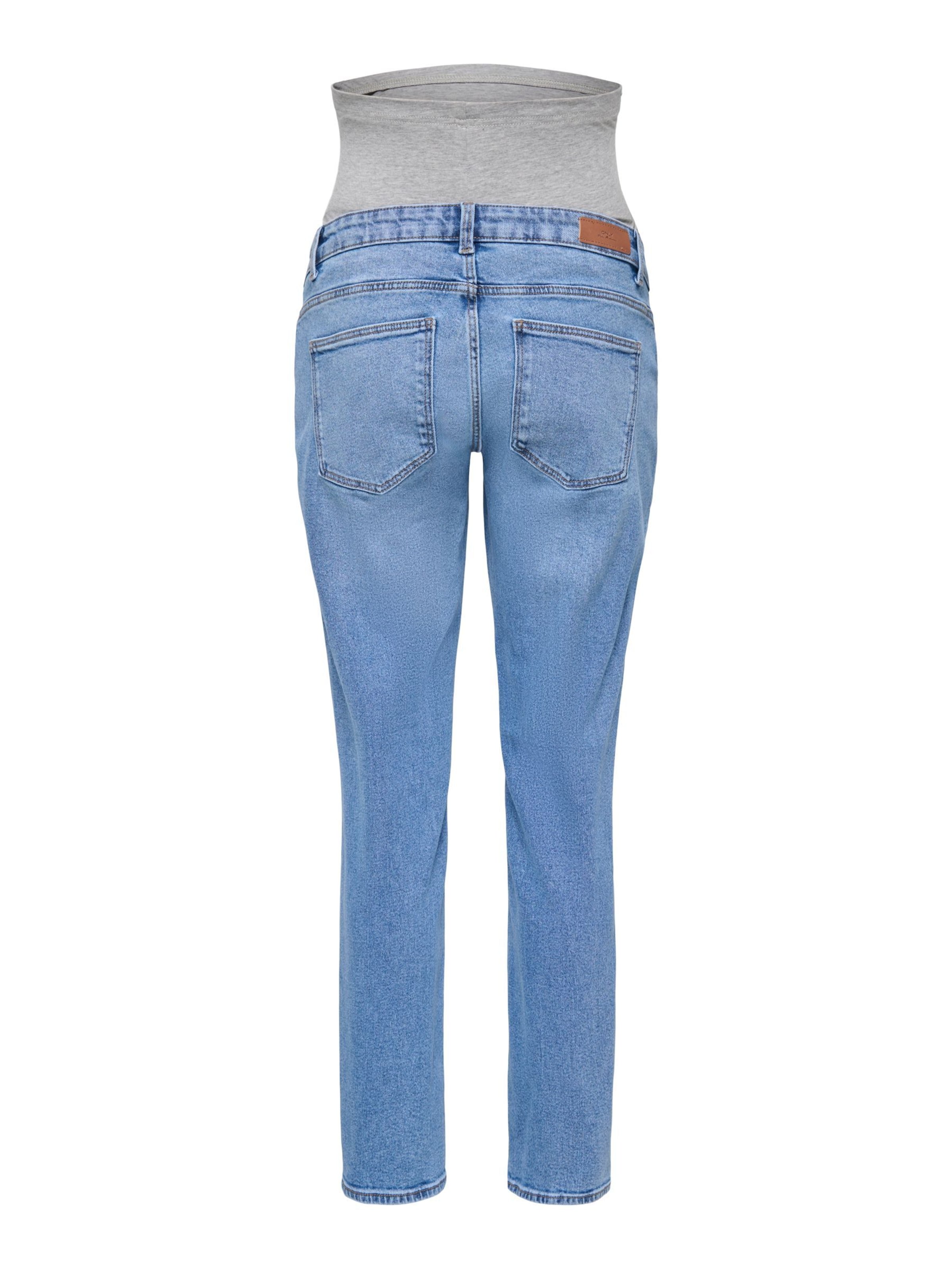 Coupe slim Jean 'OLMEMILY' Only Maternity en bleu