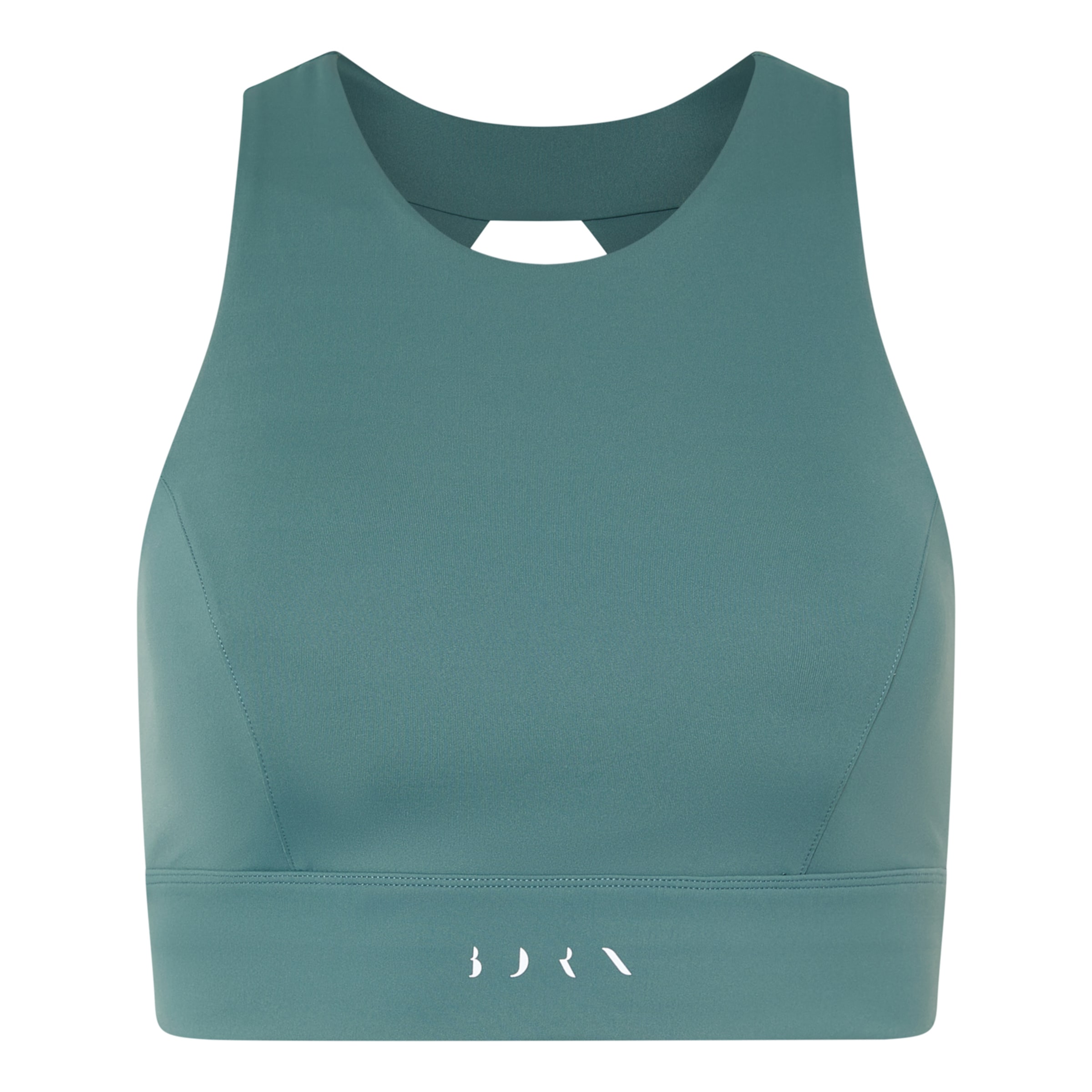 Born Bustier Sport bh 'Ariadna' in Groen: voorkant