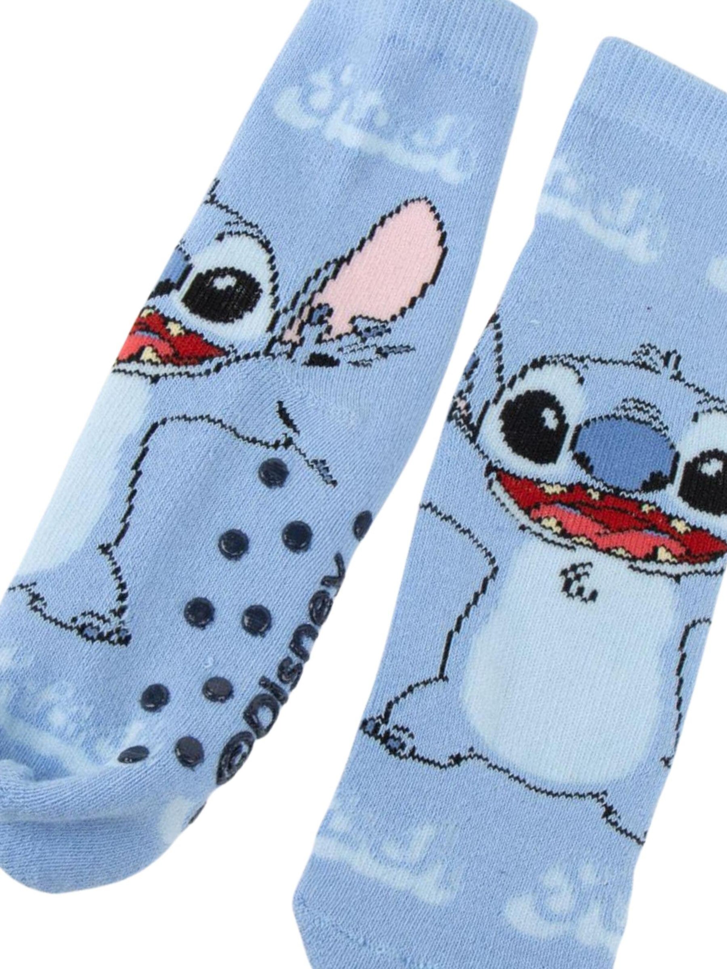 DISNEY Socken 'Stitch' in Blau