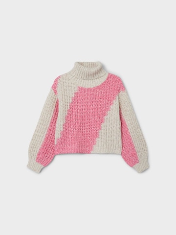 NAME IT Pullover i pink