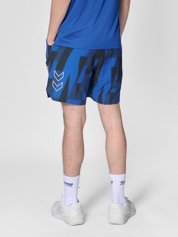Regular Pantalon de sport 'Court' Hummel en bleu