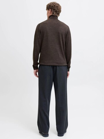 JACK & JONES Pullover '12216829'‌‌‌ in Braun