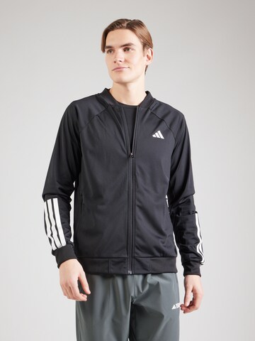 Giacca per l'allenamento di ADIDAS PERFORMANCE in nero: frontale