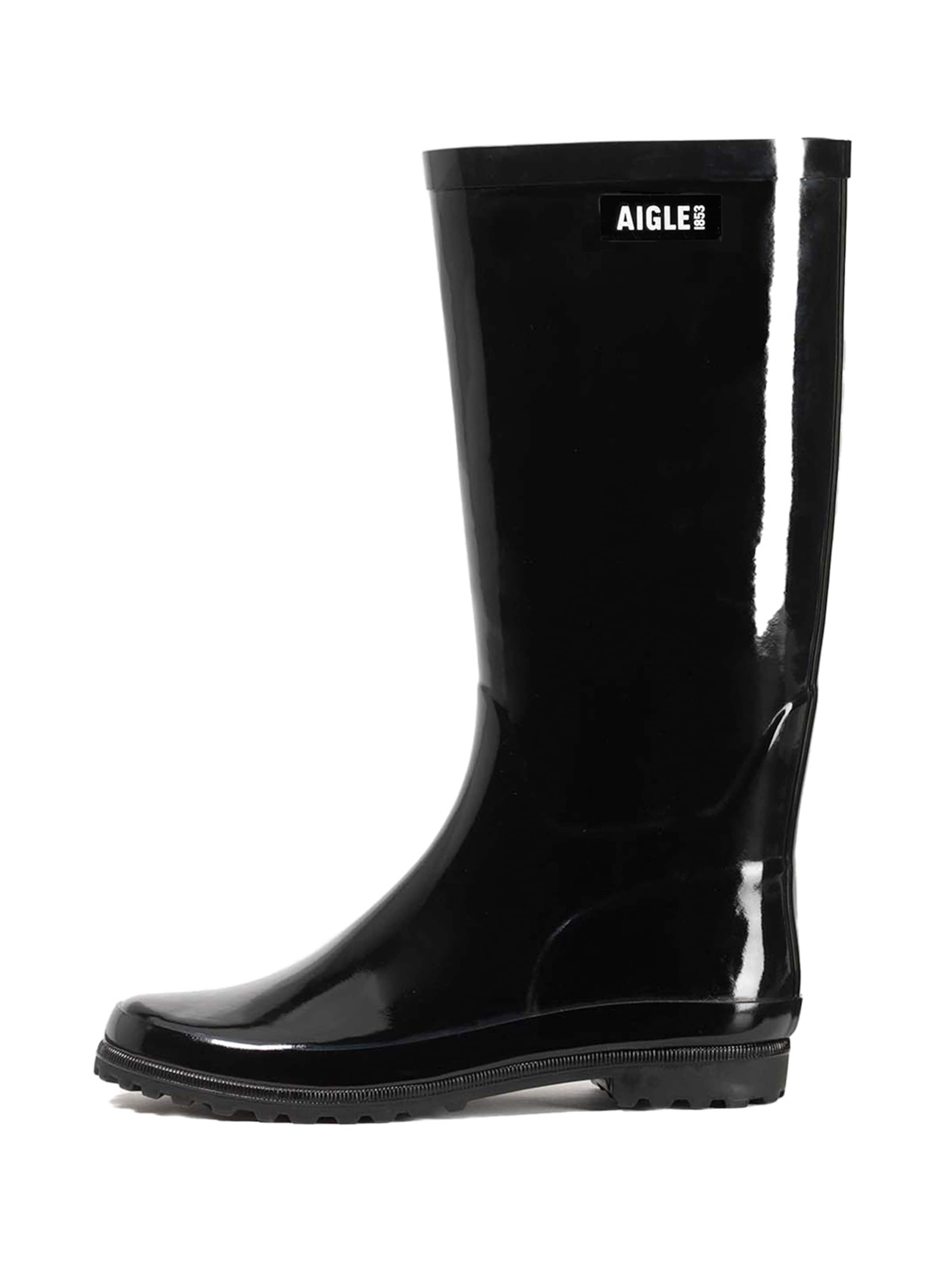 AIGLEGumene čizme ' ELIOSA ' - crna boja: prednji dio