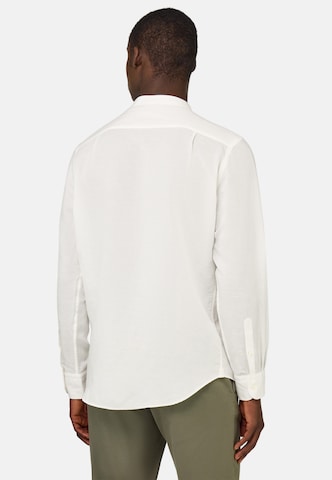 Boggi Milano Regular Fit Hemd in Weiß