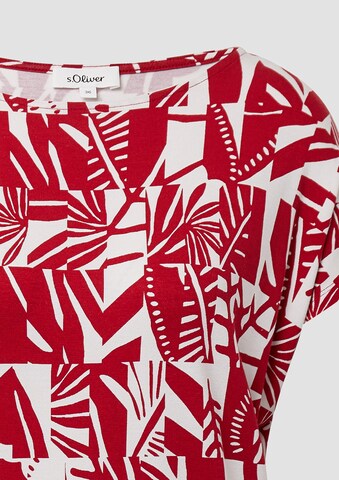 s.Oliver T-Shirt in Rot