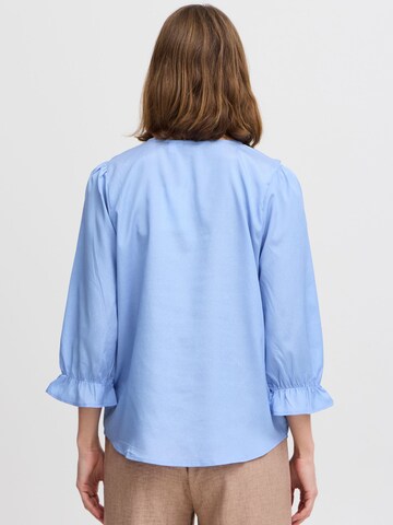 b.young Blouse 'Haniko' in Blauw
