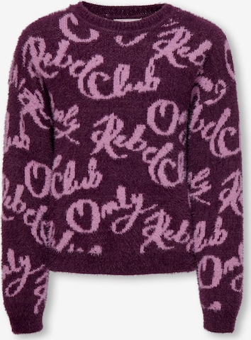 ONLY GIRLS - Jersey 'Kogdina' en rojo: frente