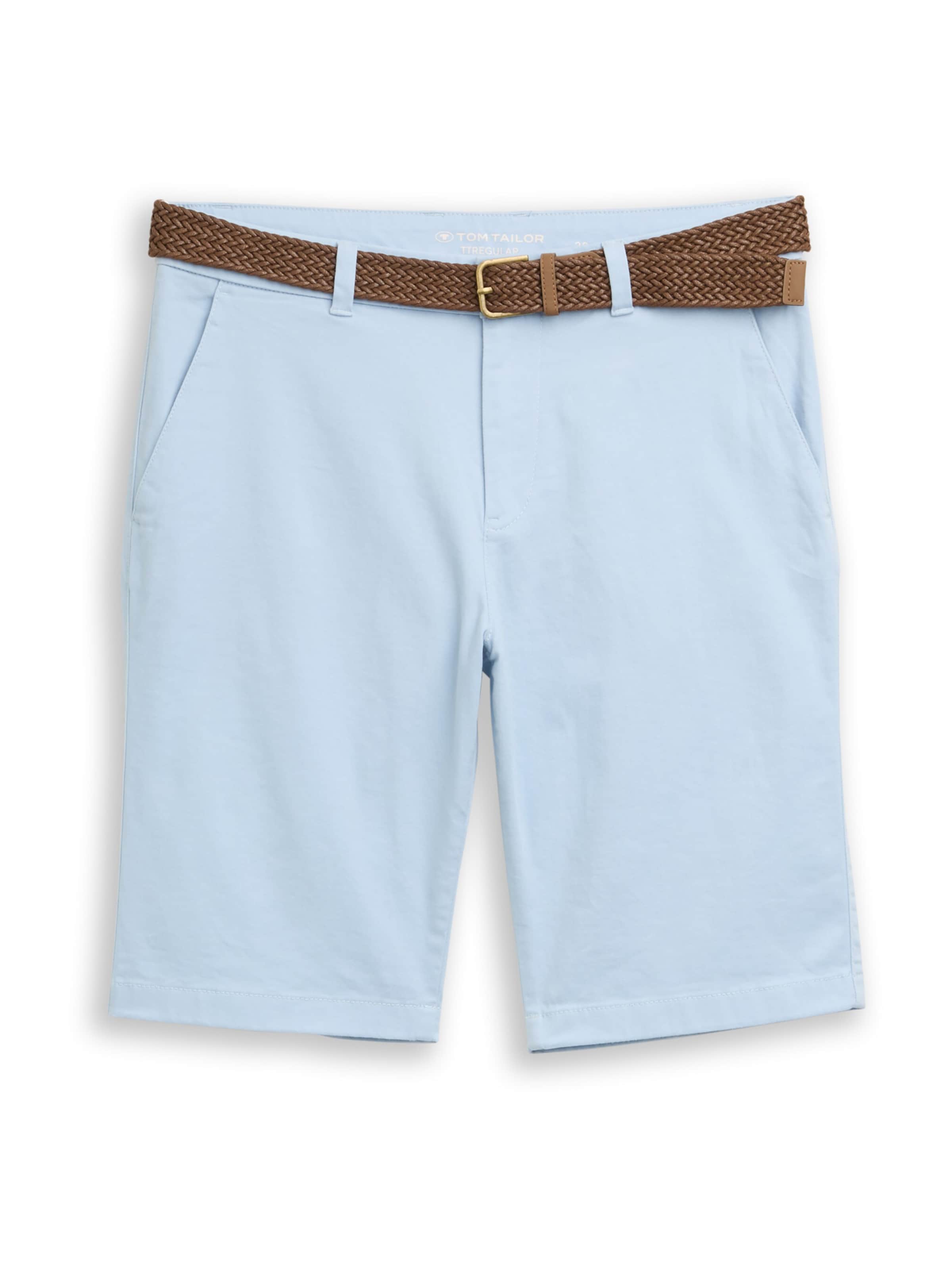 TOM TAILOR Chino Pants in Blue: front