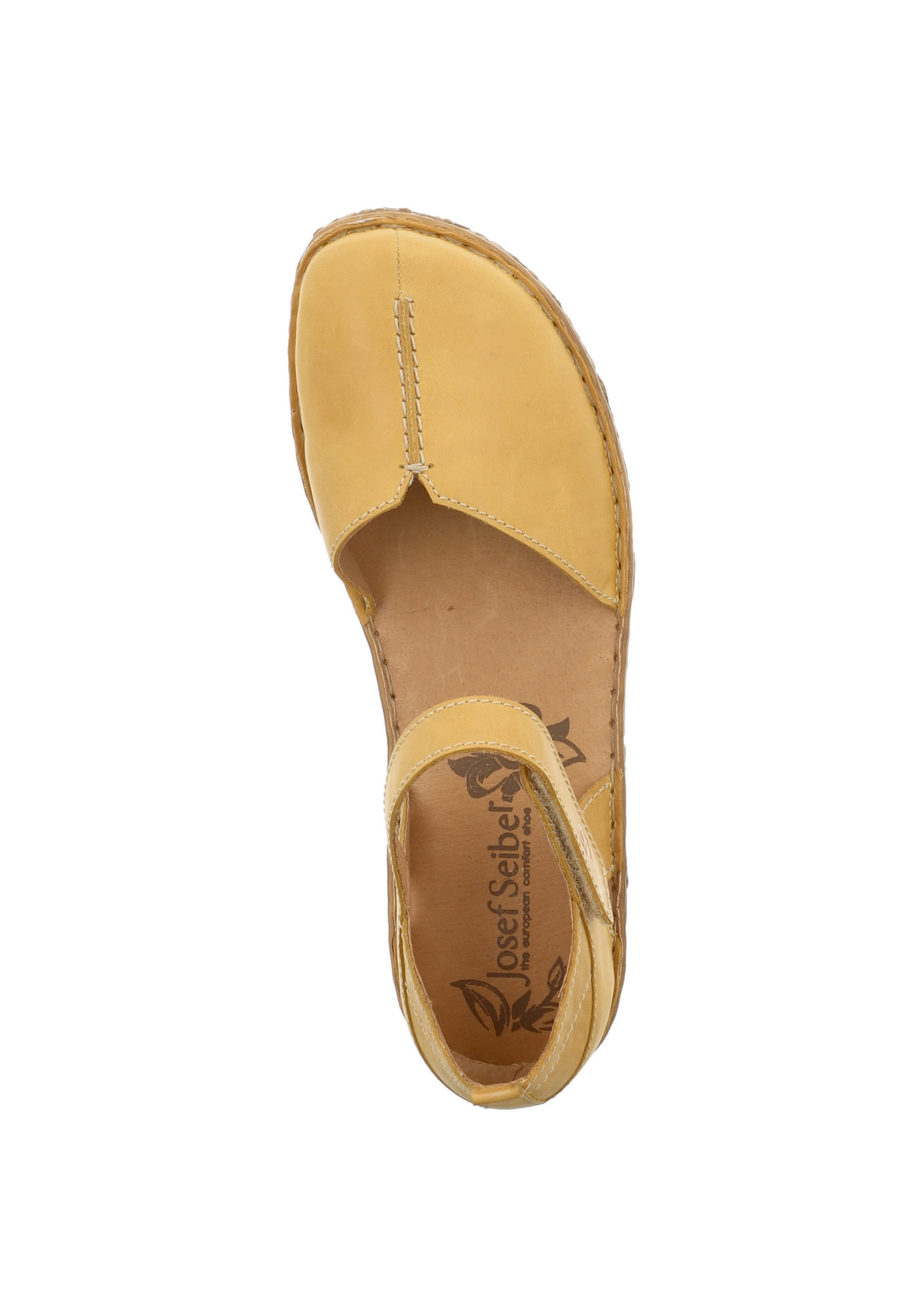 JOSEF SEIBEL Strap ballerina 'Rosalie' in Yellow
