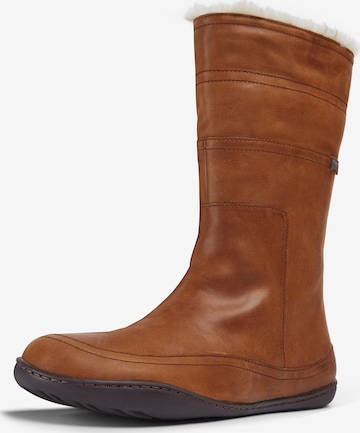 CAMPER Boots 'Peu Cami' in Brown: front