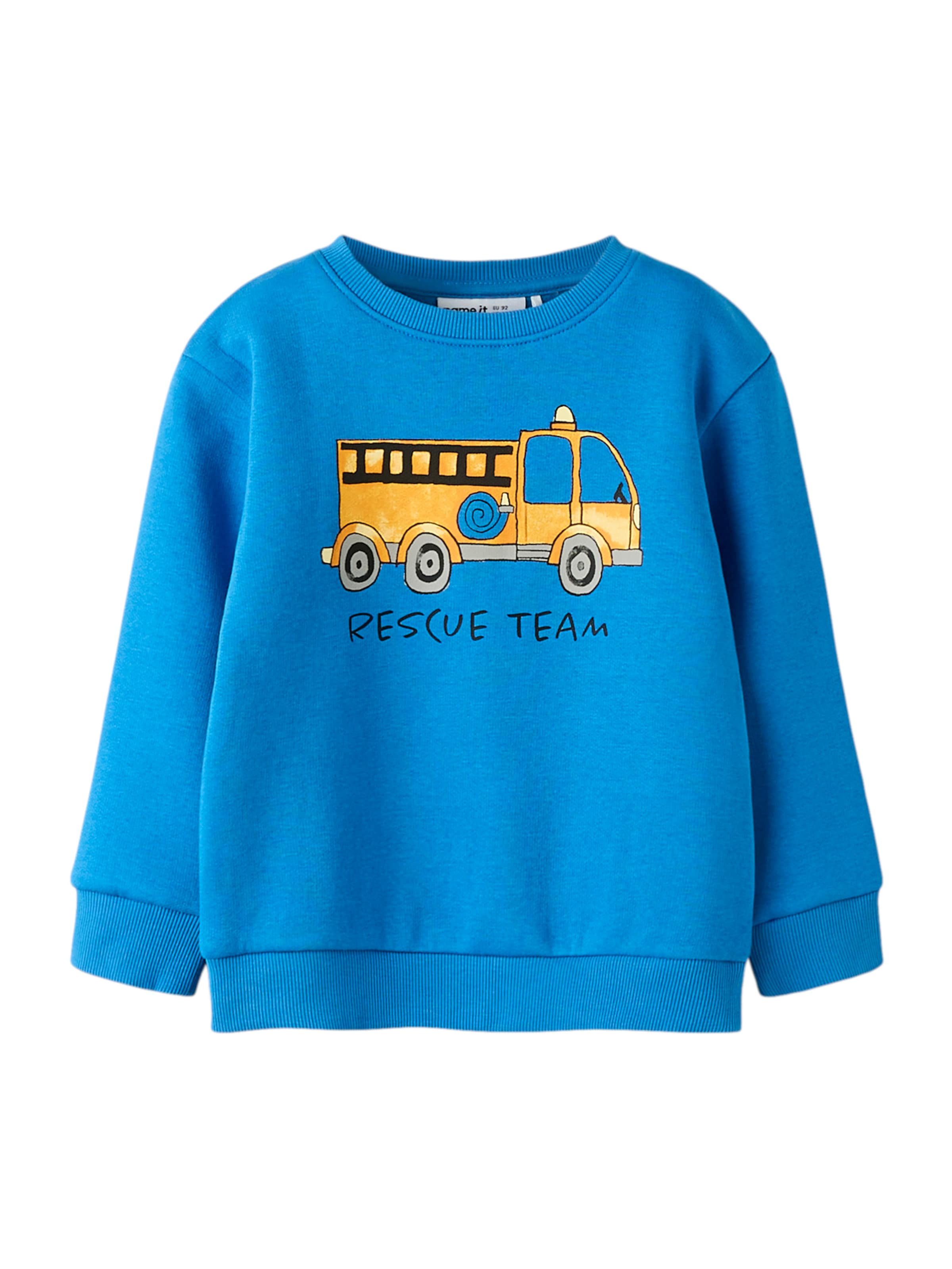 NAME IT - Sudadera 'NMMRADIM' en azul: frente