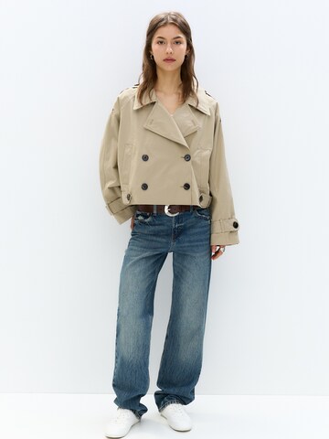 Manteau mi-saison Pull&Bear en beige