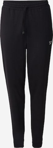 Pantalon de sport Reebok en noir : devant