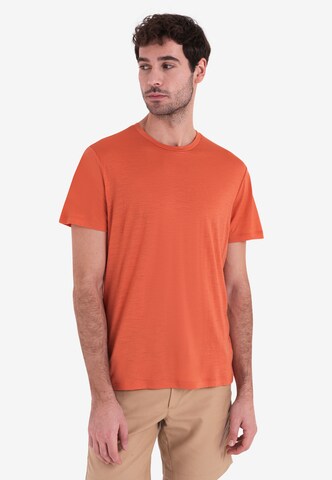 ICEBREAKER Functioneel shirt 'Tech Lite III' in Rood: voorkant