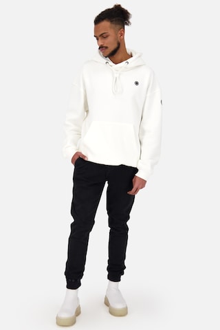 Sweat-shirt 'Yannis' Alife and Kickin en blanc