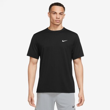 Tricou funcțional 'Hyverse' de la NIKE pe negru: față