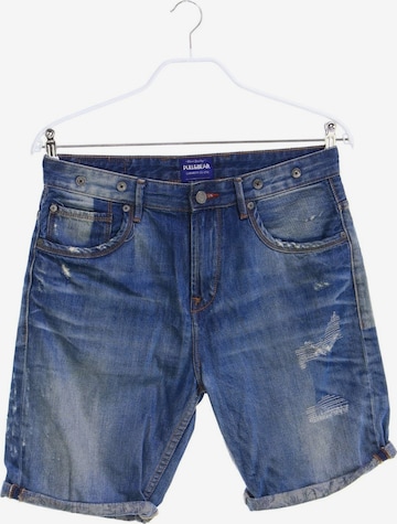 Pull&Bear Jeans-Shorts in 31 in Blau: front