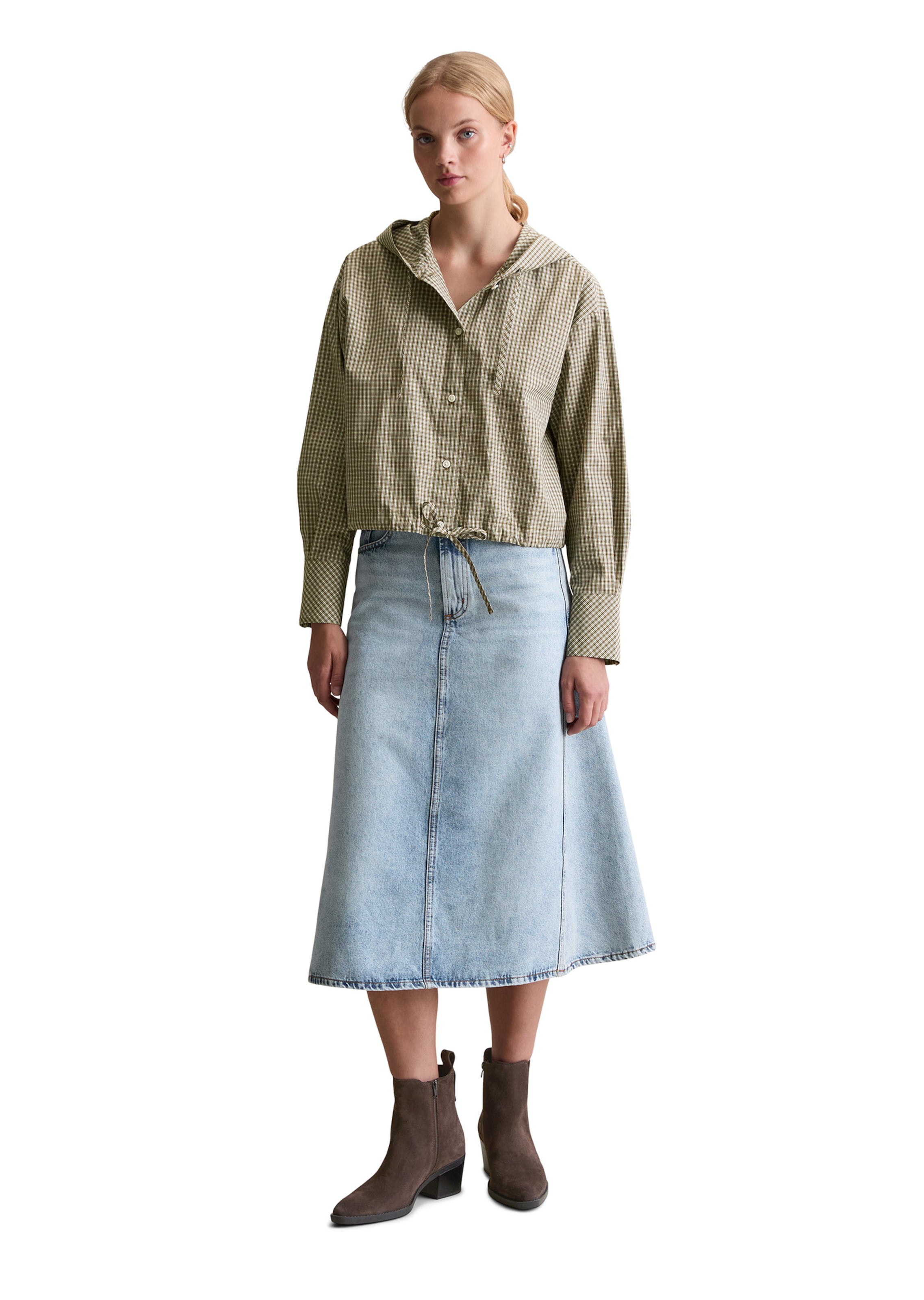 Marc O'Polo DENIM Blouse in Green