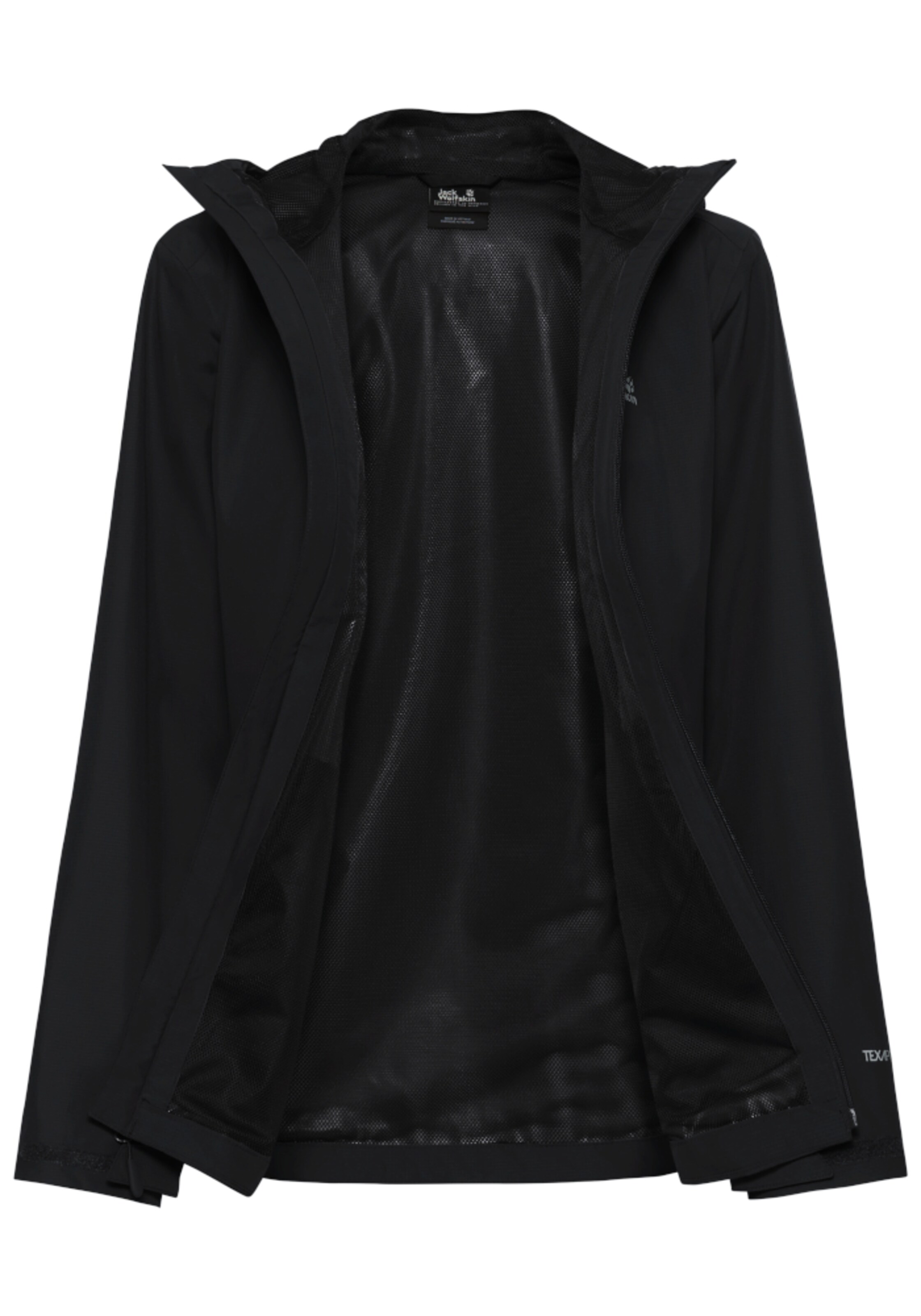 JACK WOLFSKIN Outdoor Jacket in Black