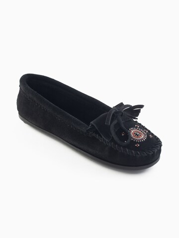 Mocassin 'Me to we' Minnetonka en noir