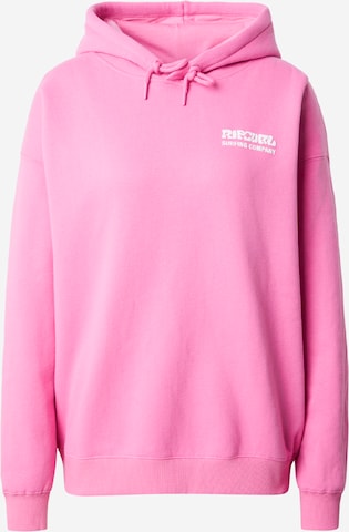 RIP CURL Collegepaita 'SURF PUFF HERITAGE' värissä vaaleanpunainen: etupuoli