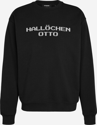 ABOUT YOU x StayKid Sweatshirt 'Hallöchen Otto' in Black, Item view