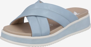 Rieker EVOLUTION Mules in Blue: front