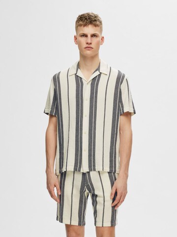 SELECTED HOMME Regular fit Overhemd 'West' in Wit: voorkant