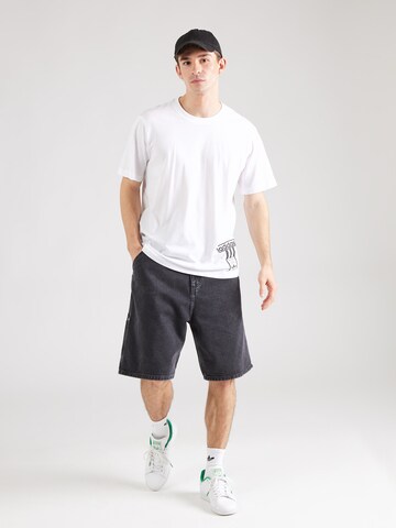 Maglietta 'Adibreak' di ADIDAS ORIGINALS in bianco