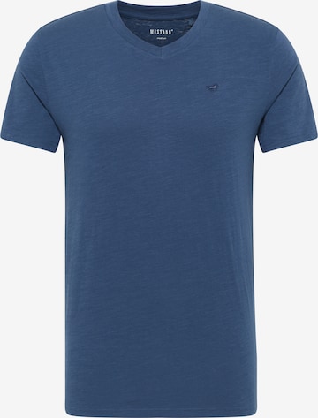 MUSTANG Shirt in Blue: front